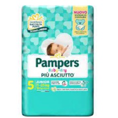 PAMPERS PANN DRY JUNIOR X 16