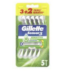 GILLETTE SENS 3 U/G X 3+2 SENS ESCUSO IL BUONO DA 0.5