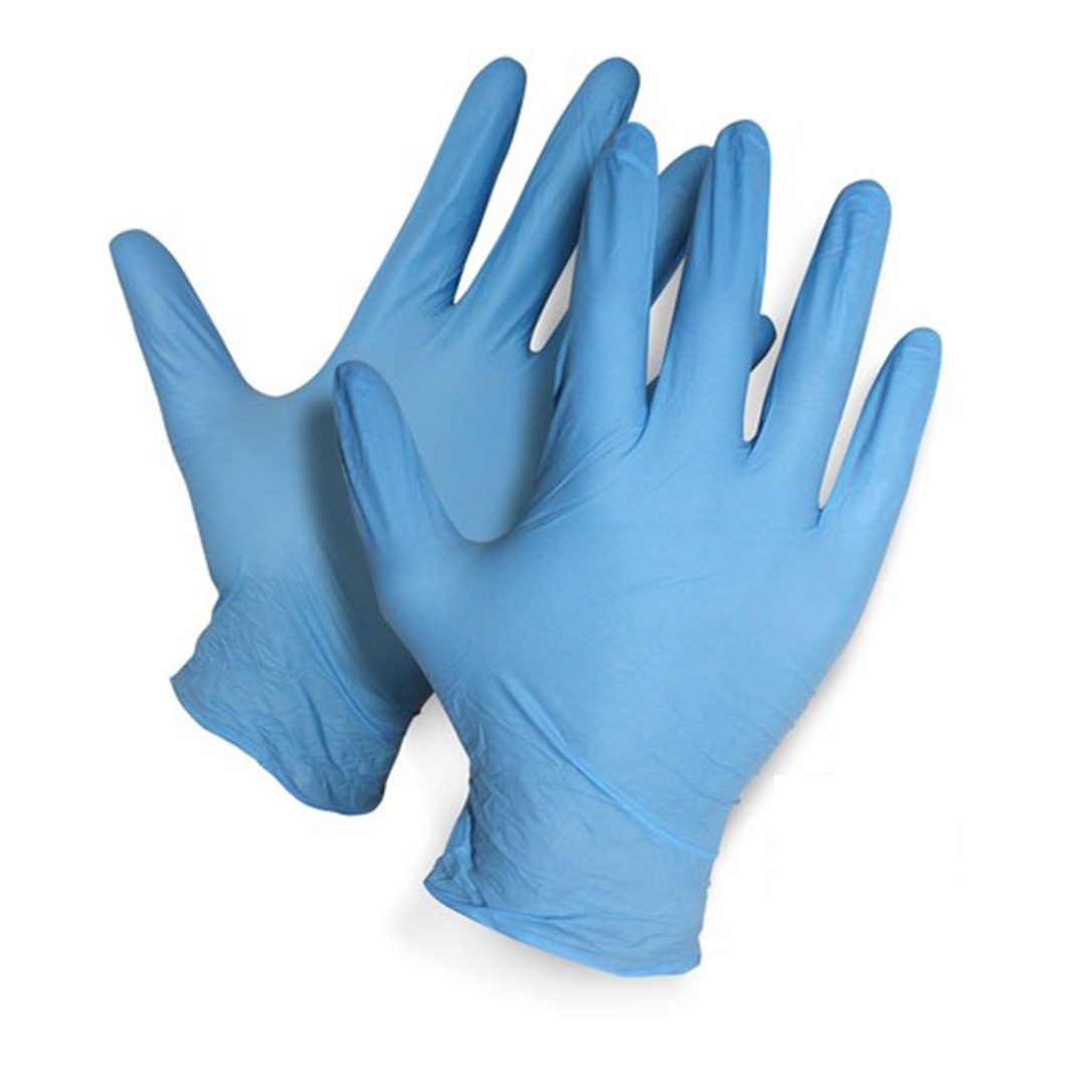 GUANTI NITRILE BLU DA 100 M