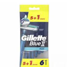 GILLETTE BLUE II PLUS 5+1