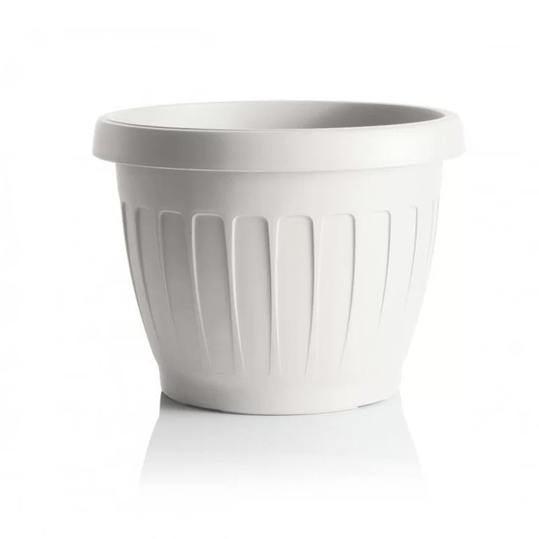 VASO TERRA BIANCO CM 30