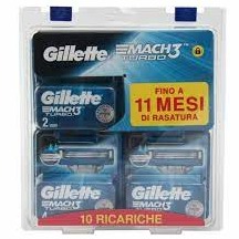 GILLETTE MACH 3 TURBO RIC DA 10