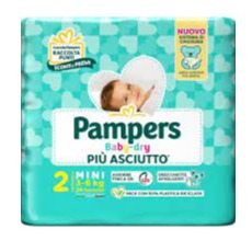 PAMPERS PANN DRY MINI DA 24