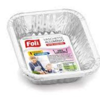 FOLI CONTENITORI ALLUMINIO 1 PORZ DA 5 PZ