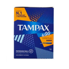 TAMPAX & GO SUPER PLUS DA 18