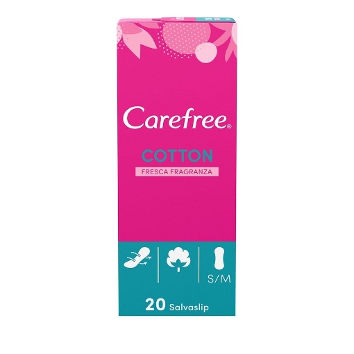 CAREFREE SALVASLIP X 20 NORMAL CON COTONE