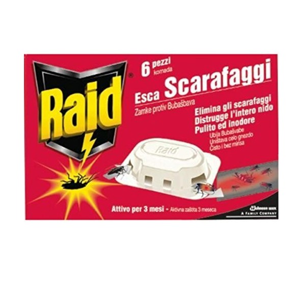 RAID ESCA SCARAFAGGI DA 6