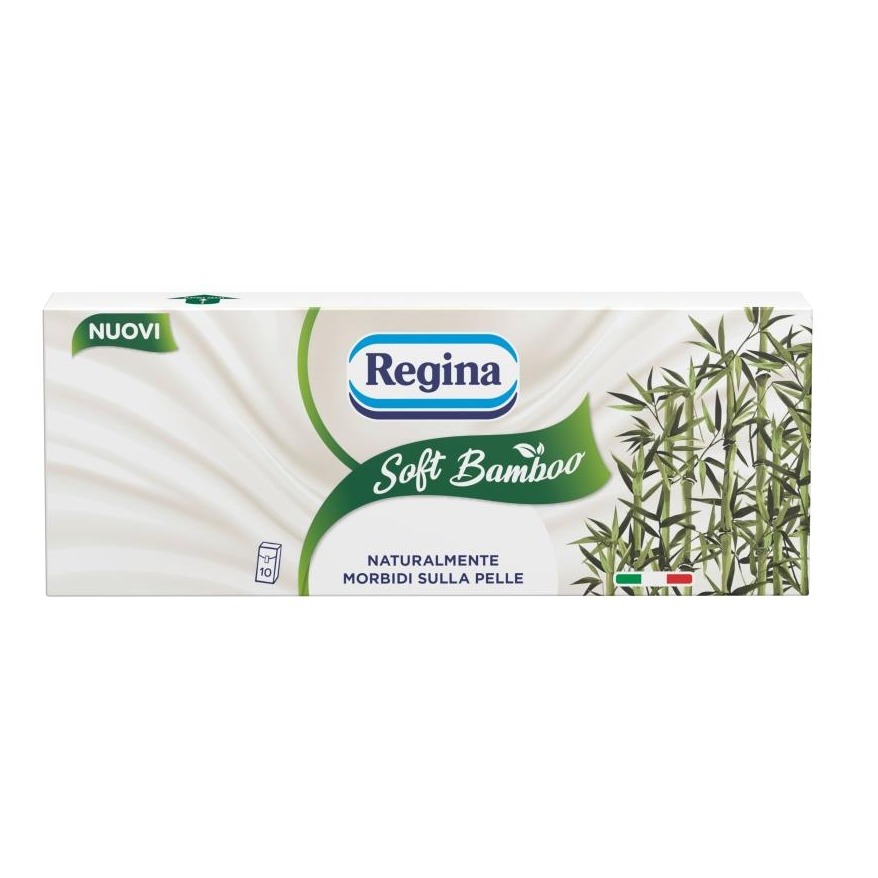 REGINA FAZZOLETTI SOFT BAMBOO DA 10