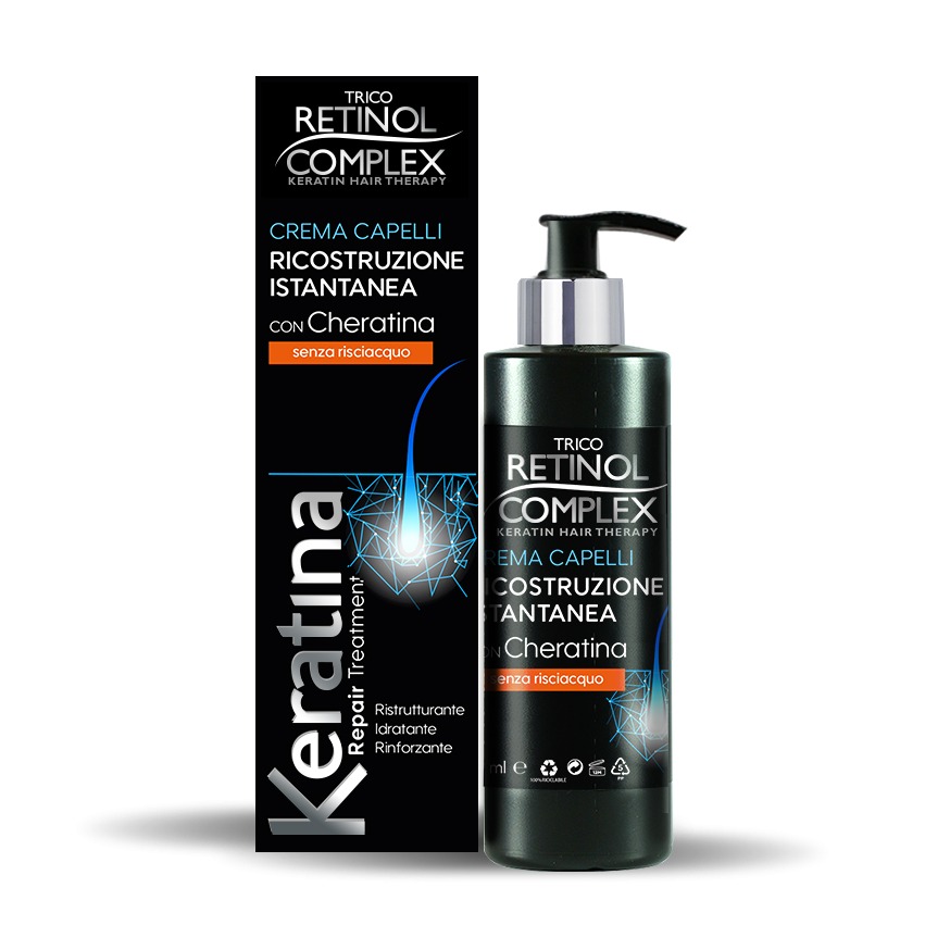 RETINOL COMPLEX CREMA CAPELLI RICOSTRUZIONE ISTANT