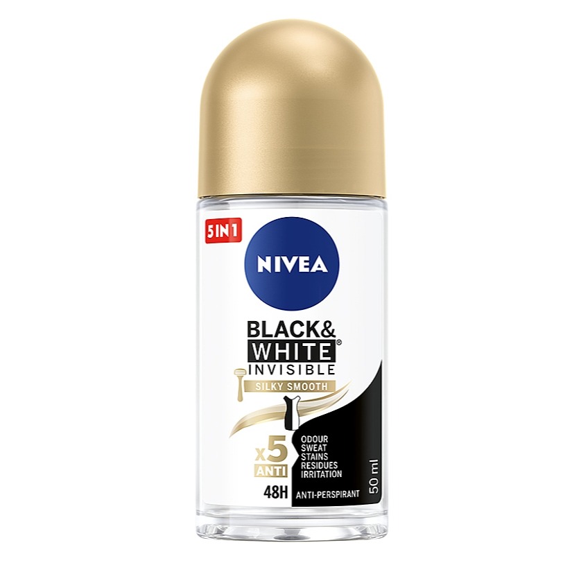 NIVEA DEOD ROLL ON ML 50 BEW INVISIBILE SILK SMOOTH