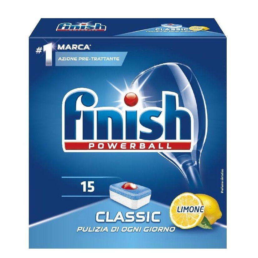 FINISH TABS X 15 LIMONE