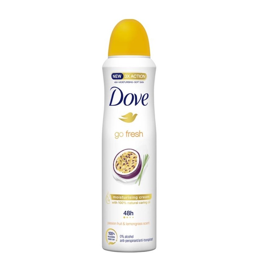 DOVE DEOD SPRAY ML 150 GO FRESH PASSION FRUIT