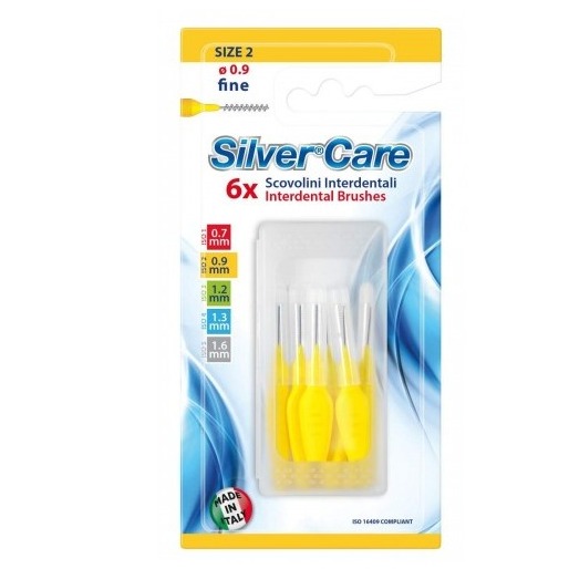 SILVER CARE 6 SCOVOLINO INTERDENTALI FINI