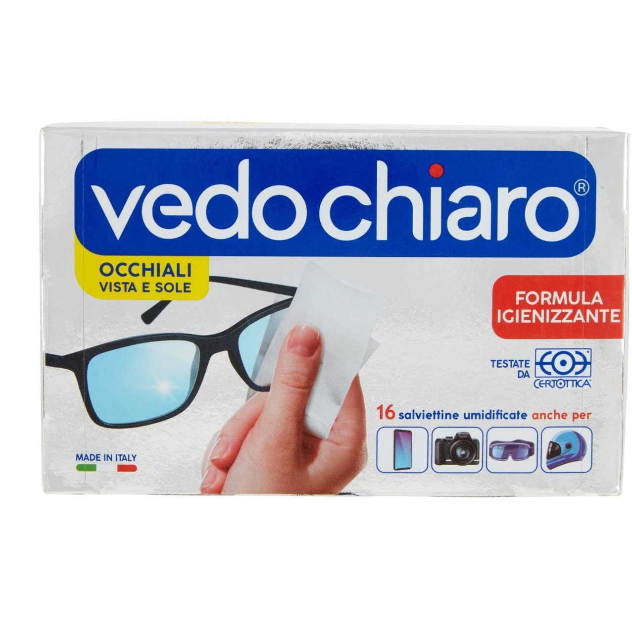 VEDOCHIARO SALVIETTINE DA 6 PER OCCHIALI