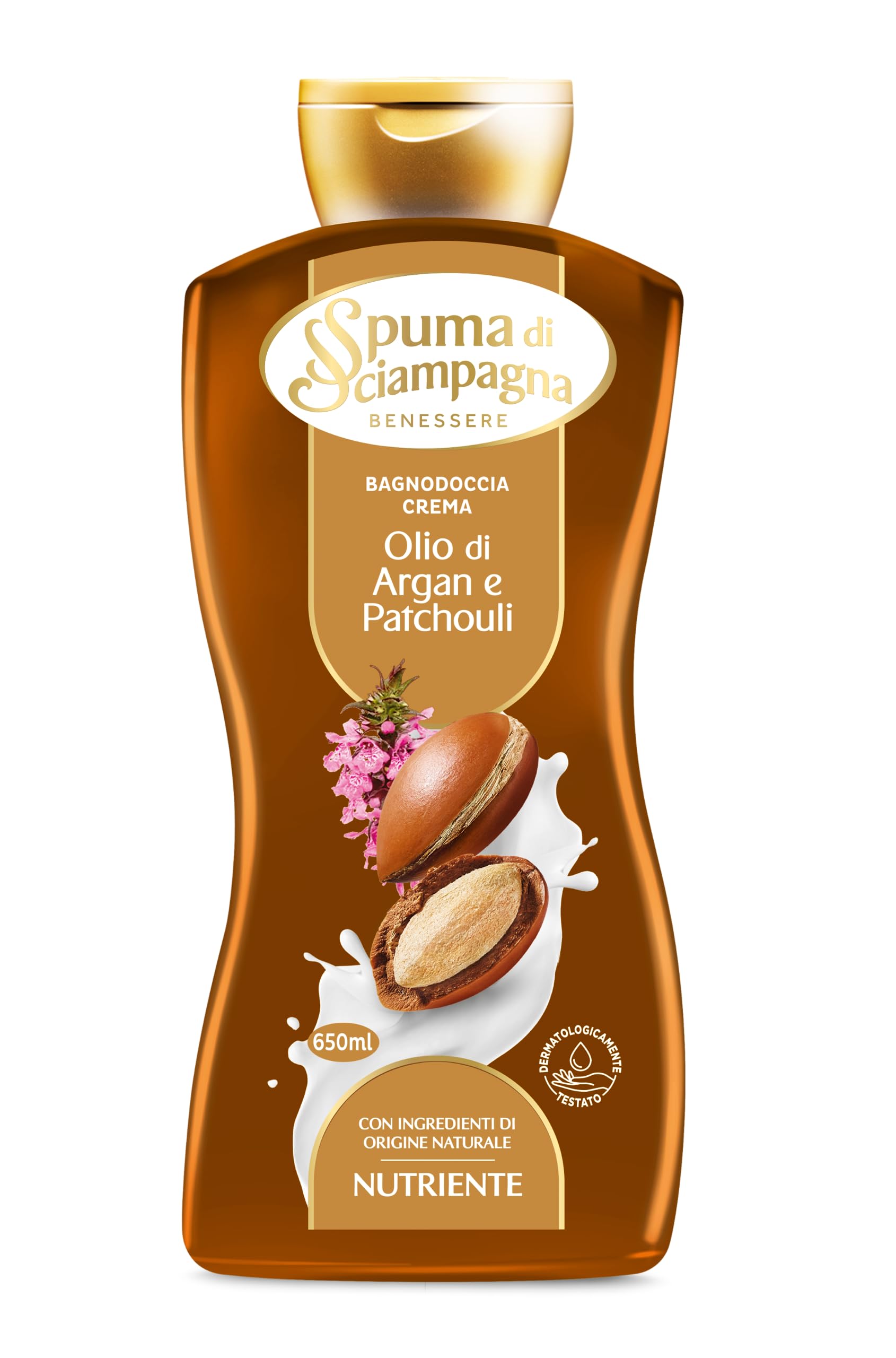 BAGNO SPUMA SCIAMPAGNA ML 500 CREMA ARGAN