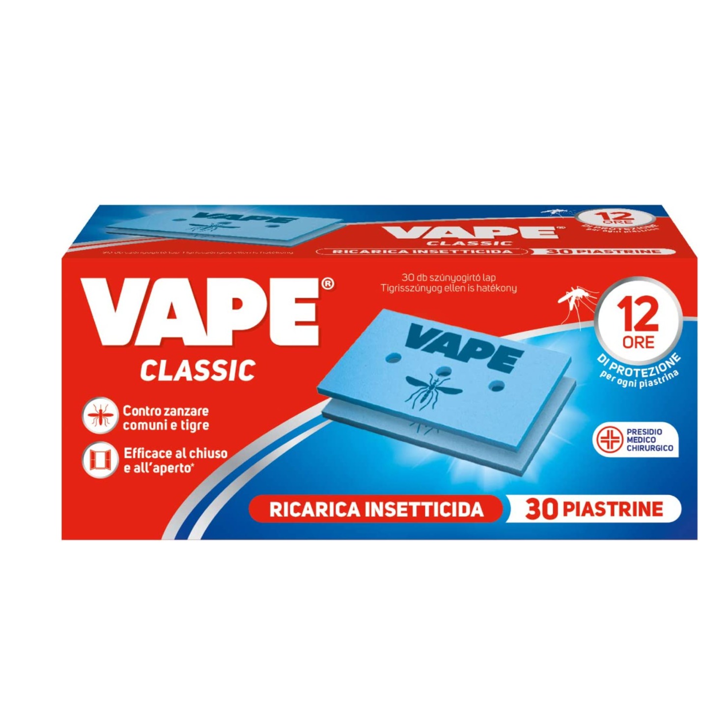 VAPE PIASTRINE CLASSICHE X 30