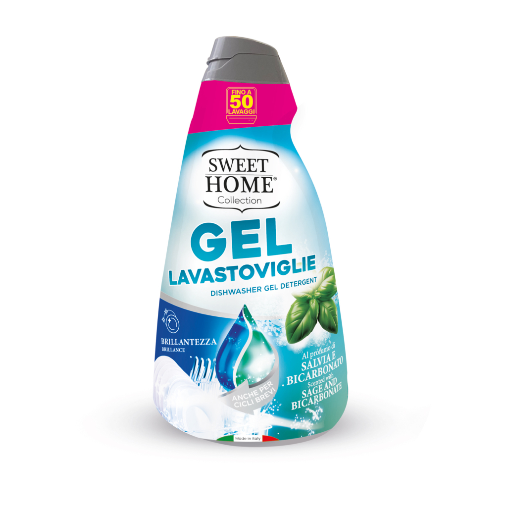 SWEET HOME GEL LAVASTOVIGLIE ML 1000 SALVIA E BICARBONATO