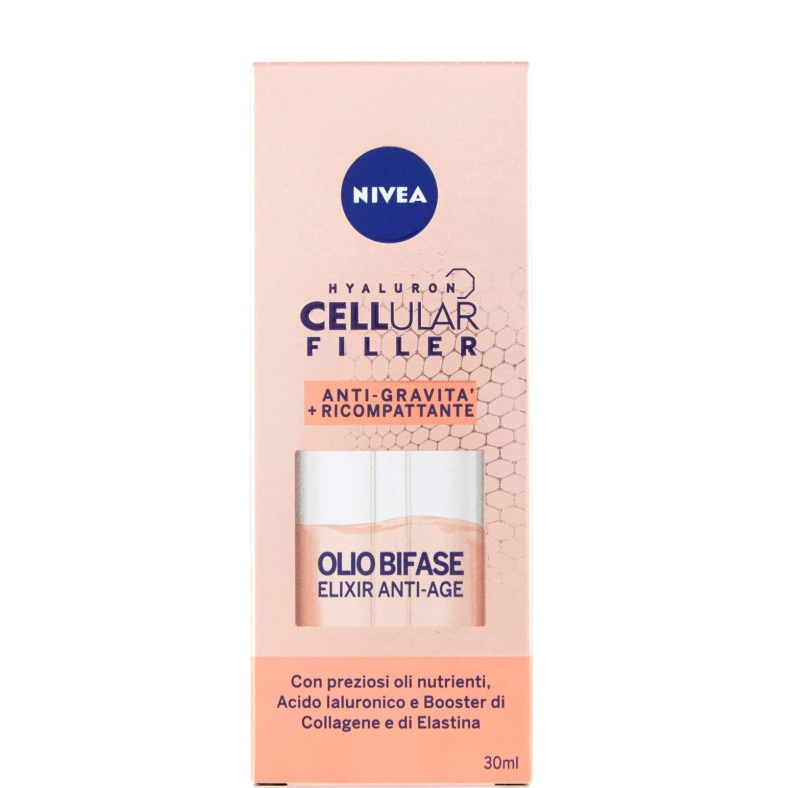 NIVEA HYALURON CELLULAR FILLER OLIO BIFASE ANTI GRAVITA