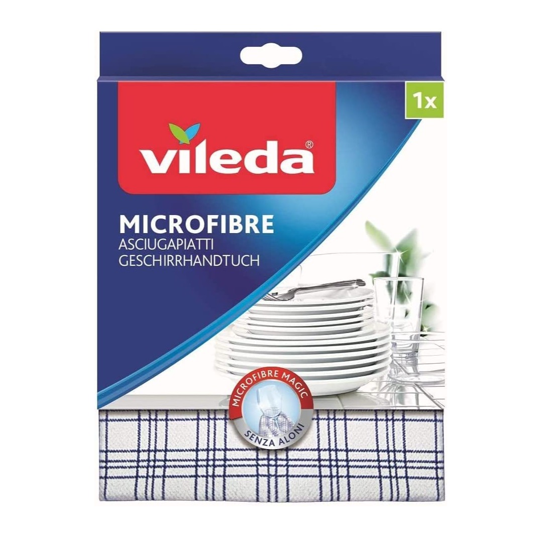 VILEDA ASCIUGAPIATTI MICROFIBRA