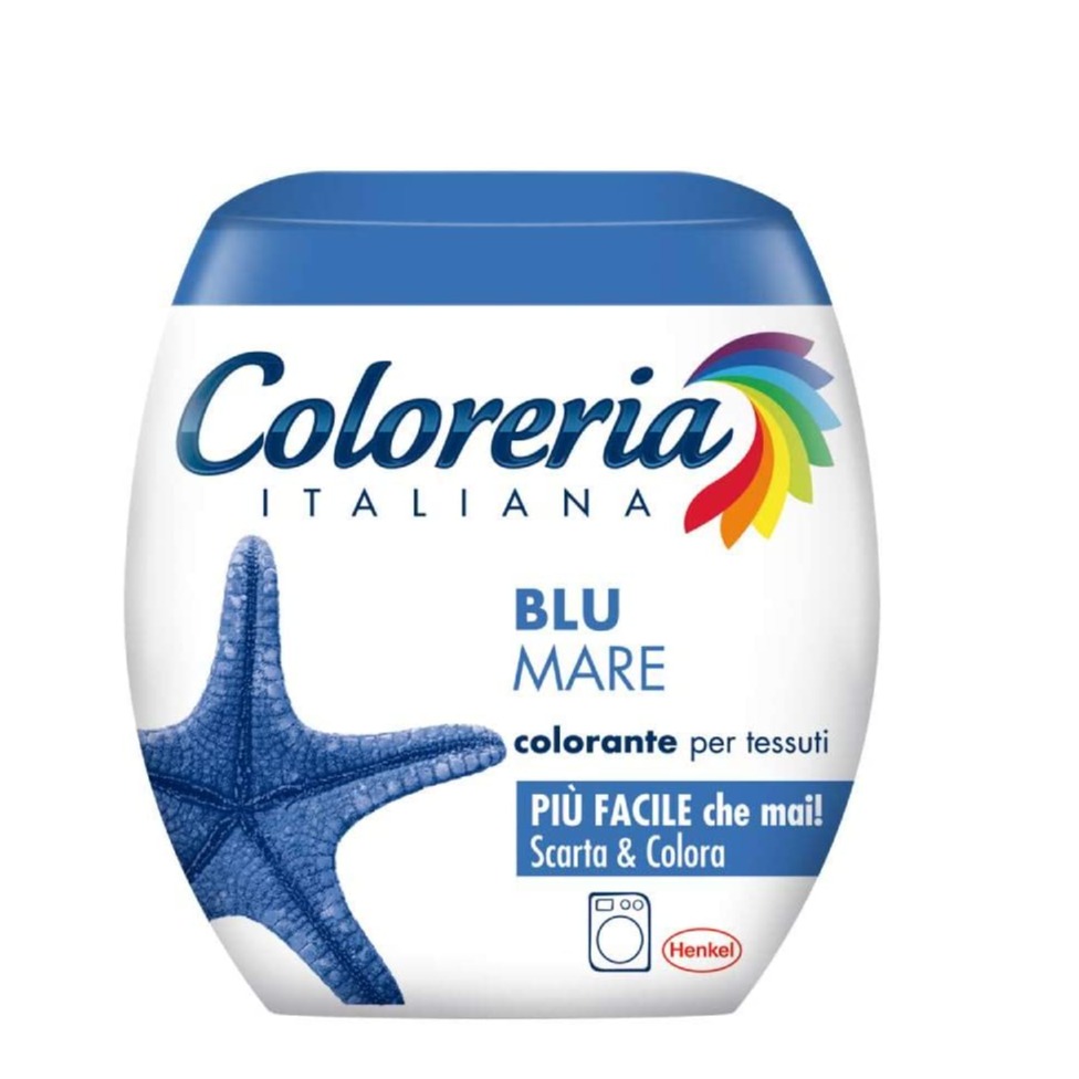 COLORERIA BLU MARE VASO