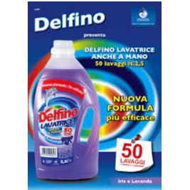 DELFINO LAVATRICE ML 2300 IRIS E LAVANDA 