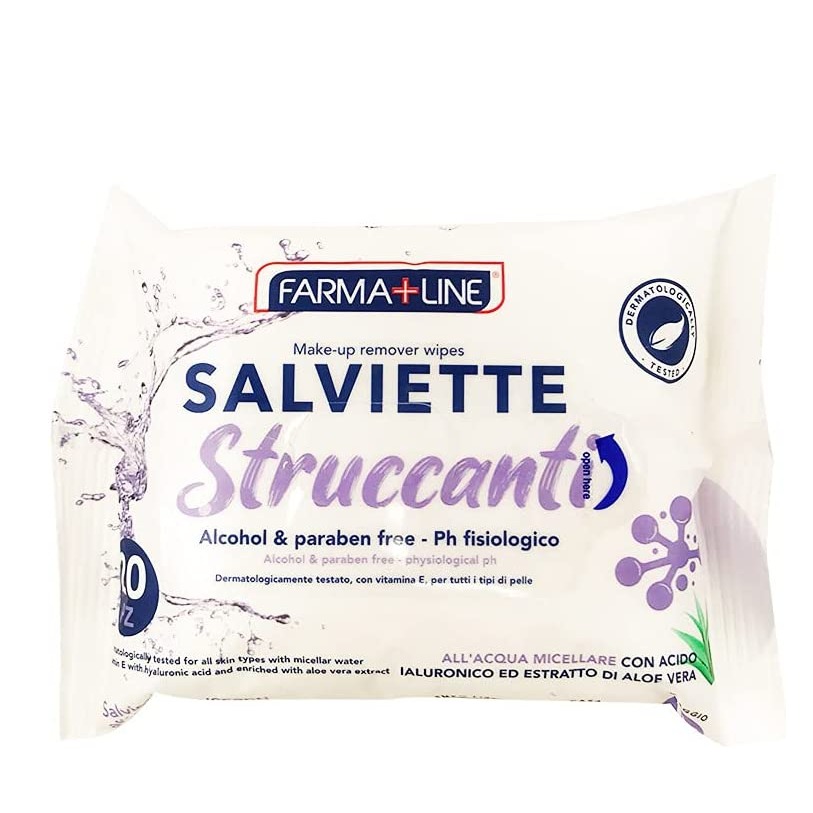 IRGE SALVIETTE FARMA STRUCCANTI X 20 C/ALOE