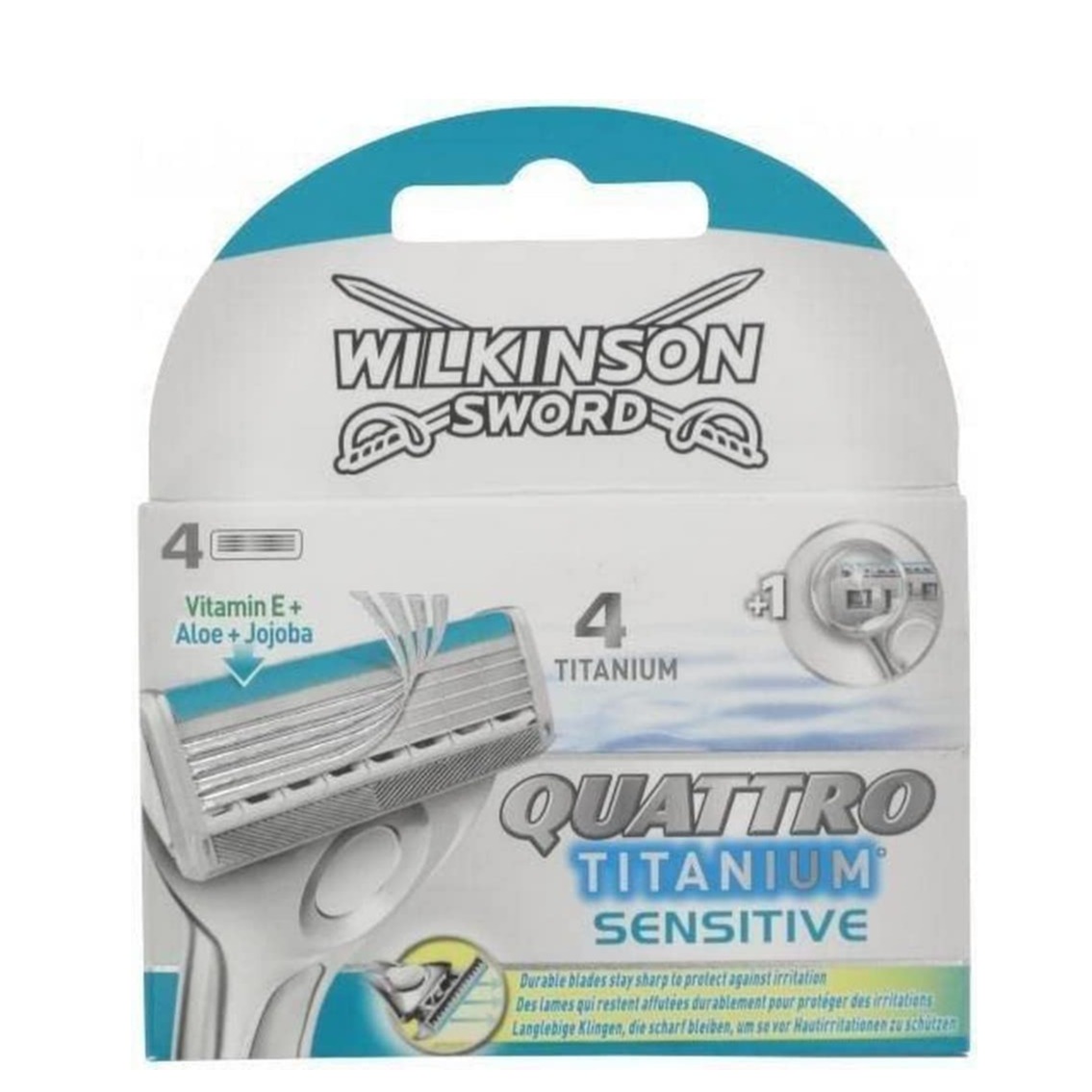 WILKINSON 4 TITANIUM SENSITIVE X 4