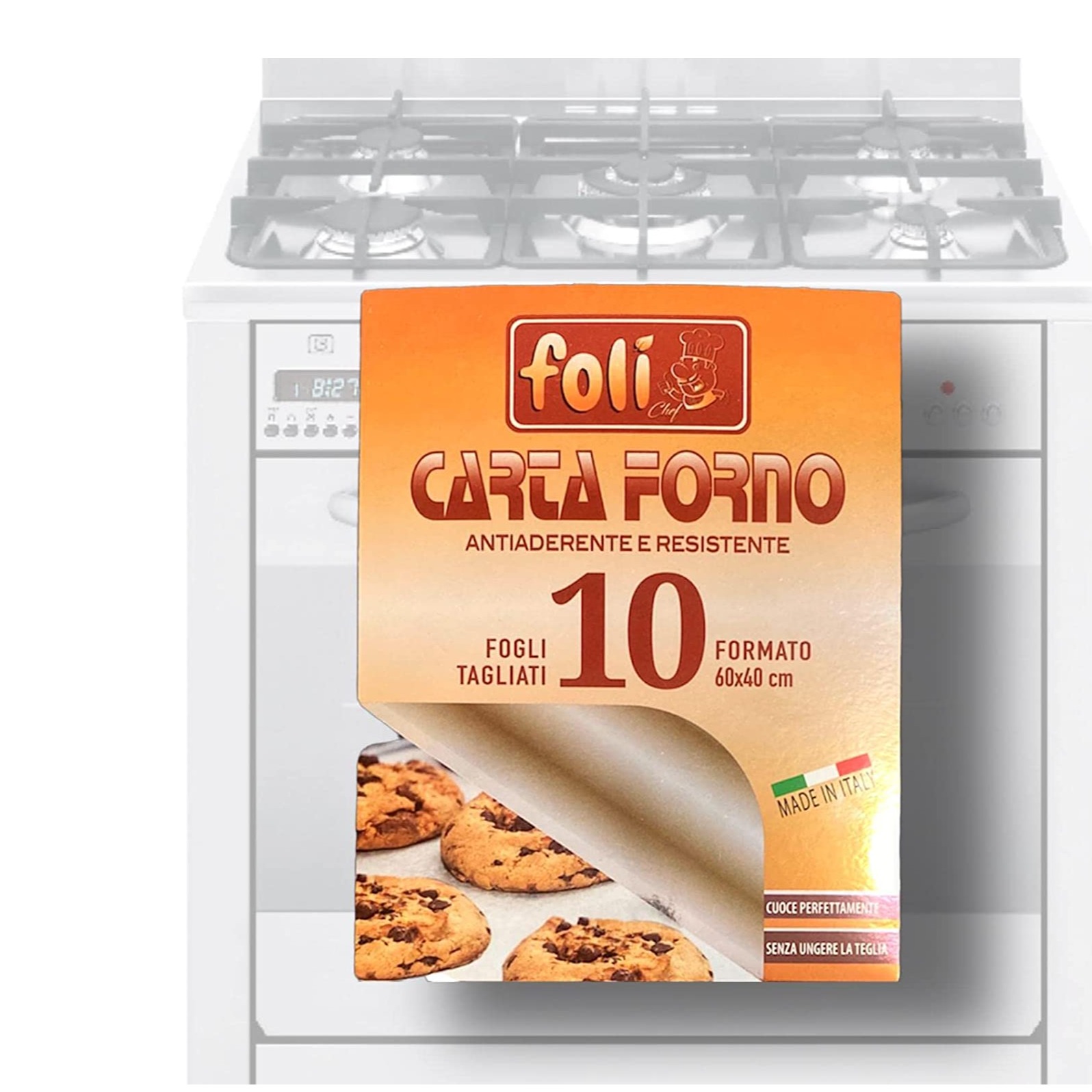 FOLI CARTA FORNO IN FOGLI X 10 PZ 40X60