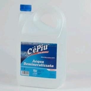 C'E' PIU' ACQUA DEMINERALIZZATA LT 4