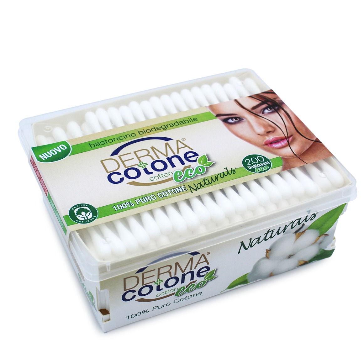 DERMA COTTON FIOCC X 200 ECO NATURALS