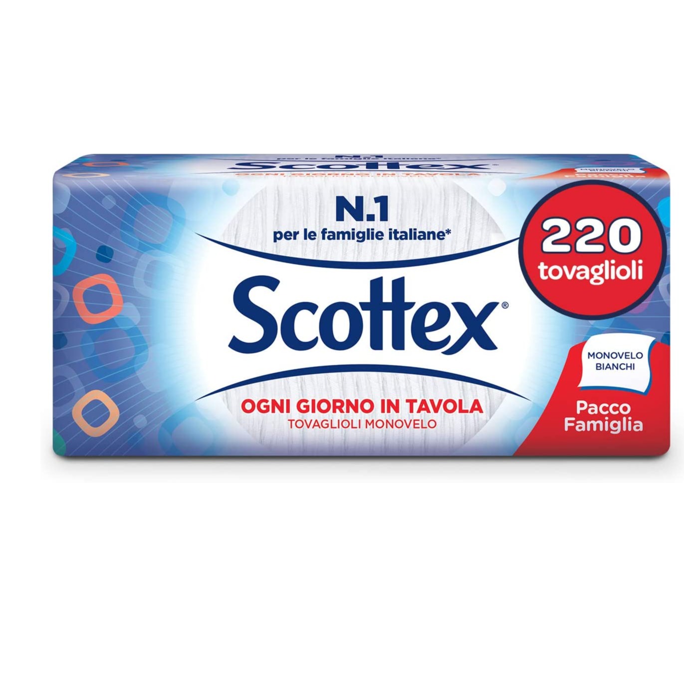 SCOTTEX TOVAGLIOLI PACCO FAMIGLIA