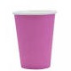 BICCHIERE BIODEGRADABILE 12 PZ FUXIA