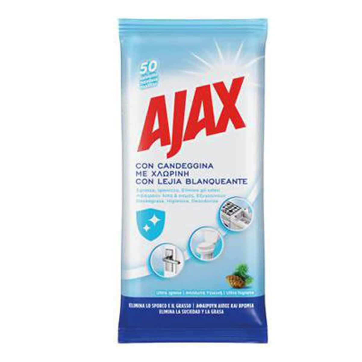 AIAX SALVIETTINA C/CANDEGGINA X 50