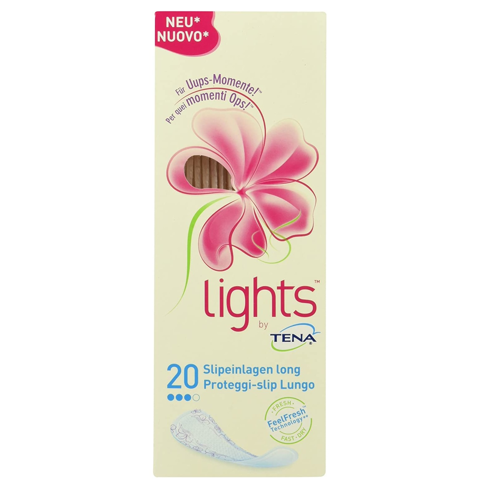 TENA LIGHTS S.SLIP LONG X 20