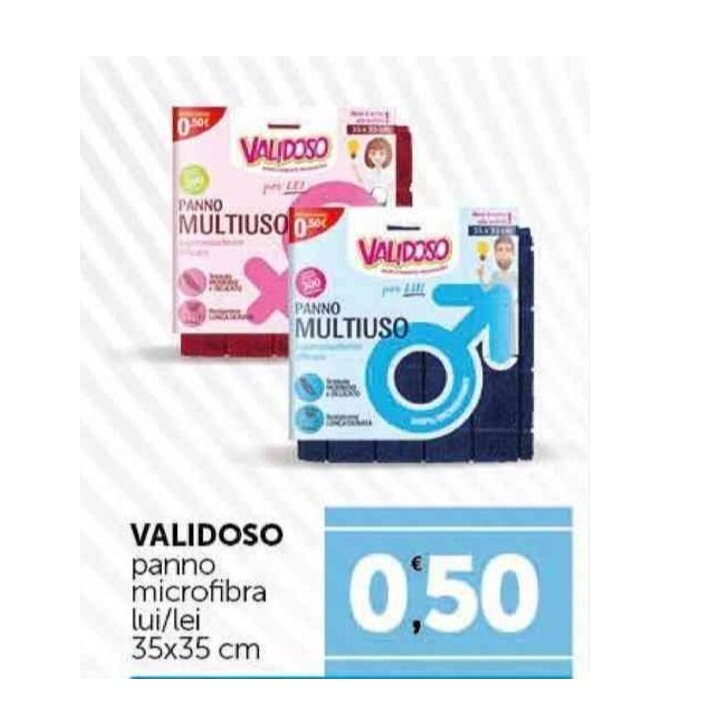 VALIDOSO PANNO MICROFIBRA 35X35 LUI