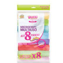 VALIDOSO KIT MICROFIBRA 8 PZ 30X30