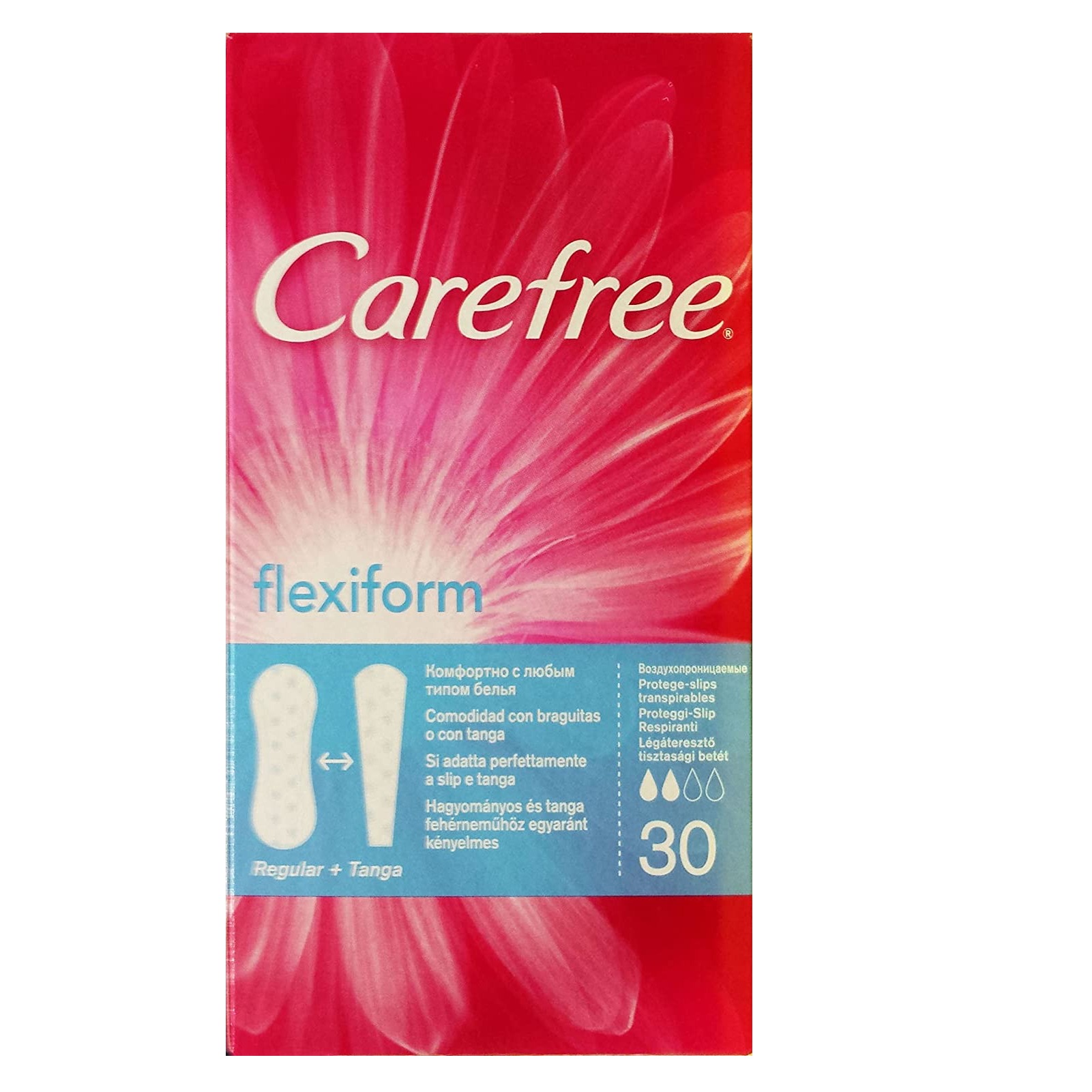 CAREFREE SALVASLIP X 30 FLEXIFORM