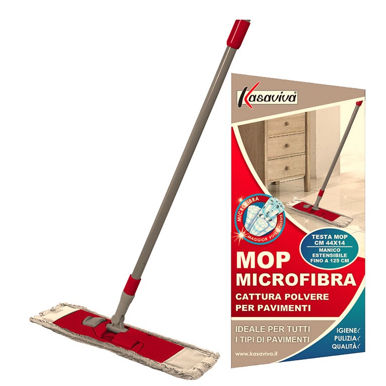 MOP MICROFIBBRA CATTURA POLVERE