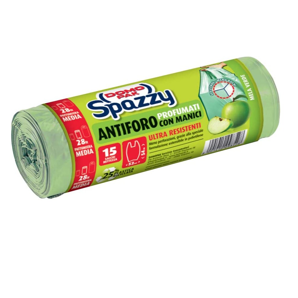 DOMOPAK SPAZZY X 15 MELA VERDE