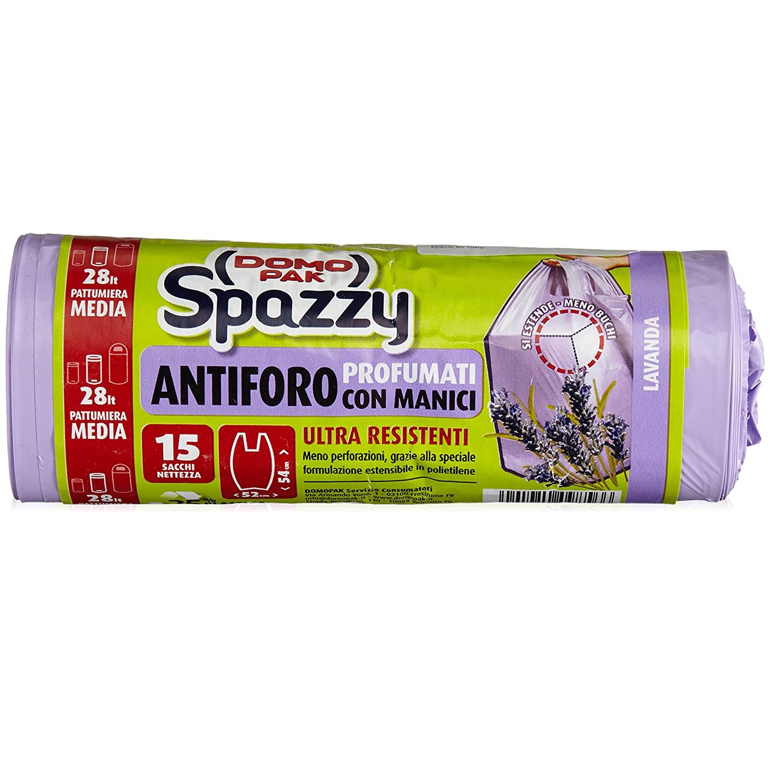 DOMOPAK SPAZZY X 15 LAVANDA