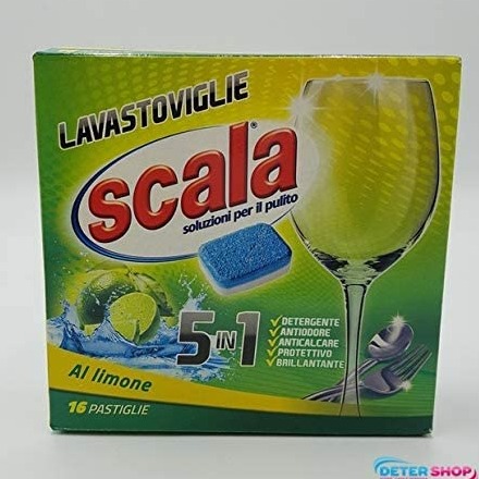 SCALA LASTOVIGLIE 16 TABS 5IN1