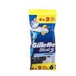 GILLETTE BLUE 3 SMOOTH X 6