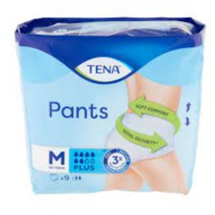 TENA PANTS PLUS 9 PZ M