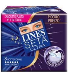 LINES SETA ULTRA X 8 NOTTE