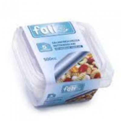 FOLI PACK CONT SALV SALAD E FRUIT CC 500