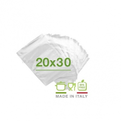 BUSTE SOTTOVUOTO GOFFRATE 20X30 30 PZ