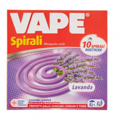 VAPE SPIRALI PROFUMATE X 10