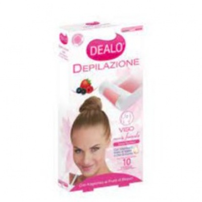 DEALO DEPILAZIONE VISAGE 10 PZ